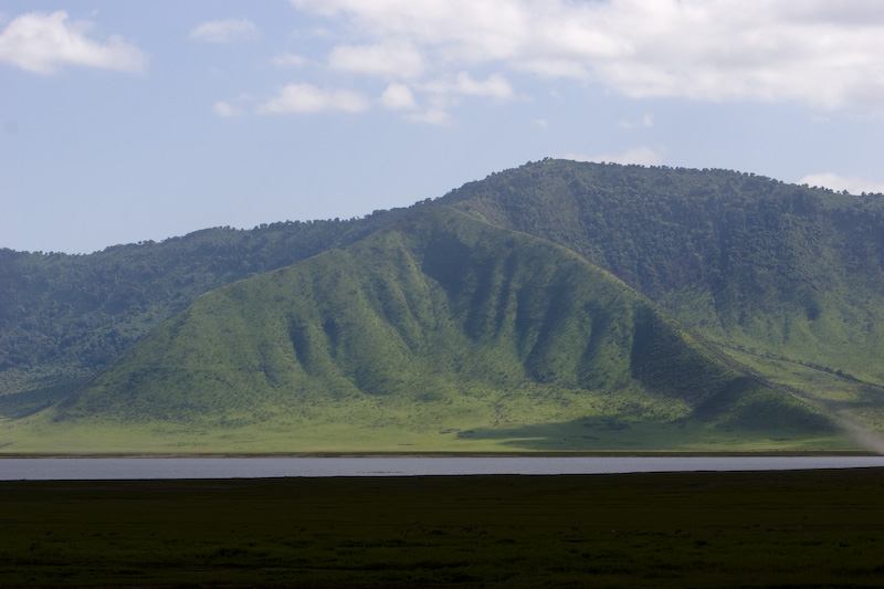 Sun And Shadow In Ngorongoro Crater